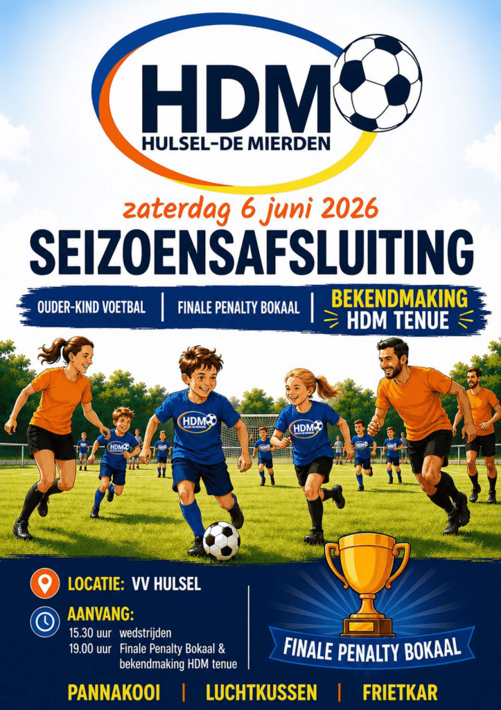 6 juni seizoensafsluiting HDM in Hulsel